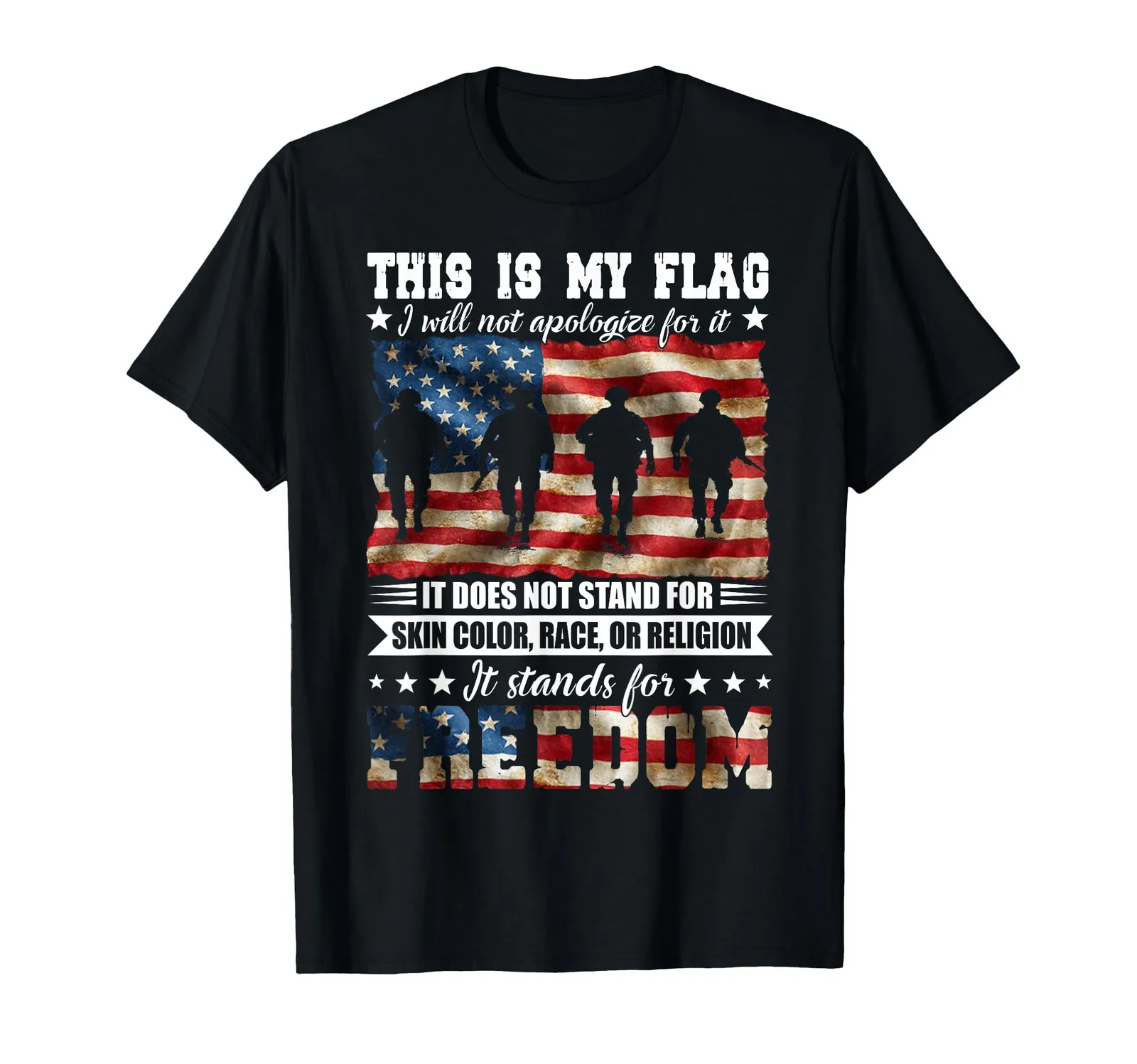 

Freedom Pride Statement Tee, Bold & Unapologetic Design
