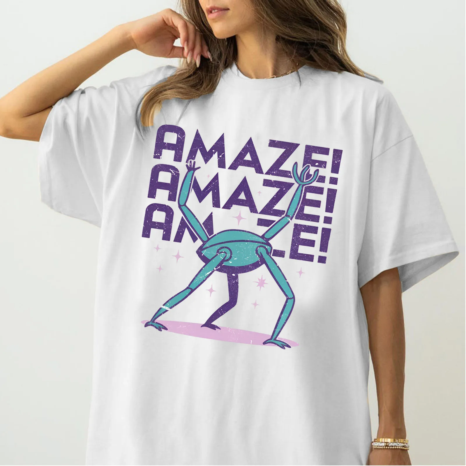 Project Hail Mary Rocky 2026 Crop Tops Shirt Man Woman Harajuku Short Sleeve O-neck Casual Shirt