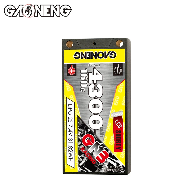 Max 320C GNB 2S 7.4V 4300mAh Lipo Battery For 1:12 1/12 RC Racing Cars Boats Four Drive Off-Road Boats Parts 7.4V Battery