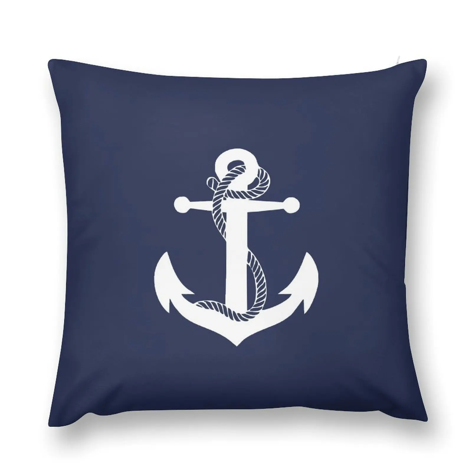 

Якорная белая декоративная подушка, домашний декор, наволочки для подушек, подушка