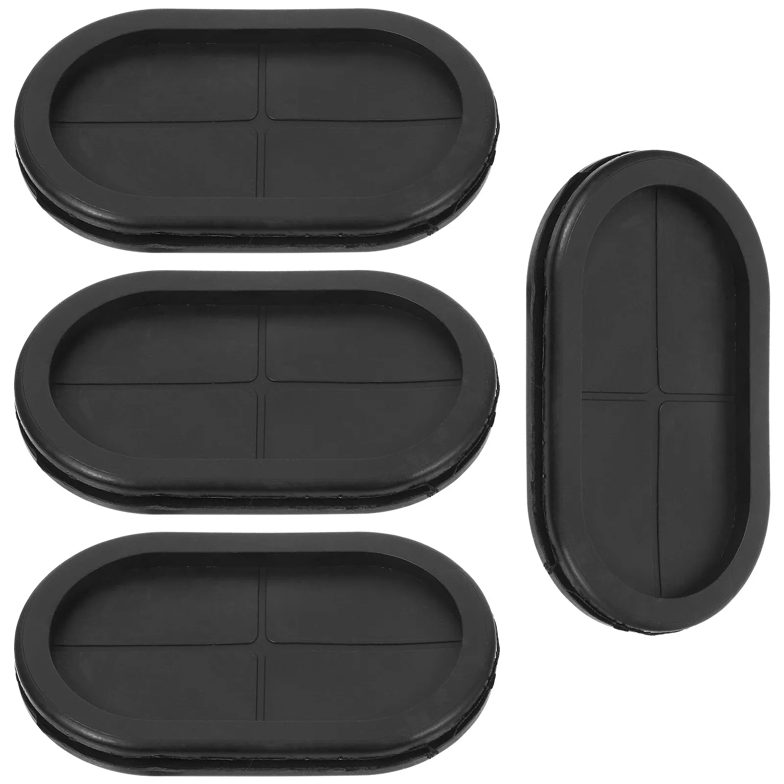 4Pcs Wire Gasket Rubber Grommets Flexible Hole Plug Wiring Coil Drill Hole Seal Rubber Grommets Wire Gasket