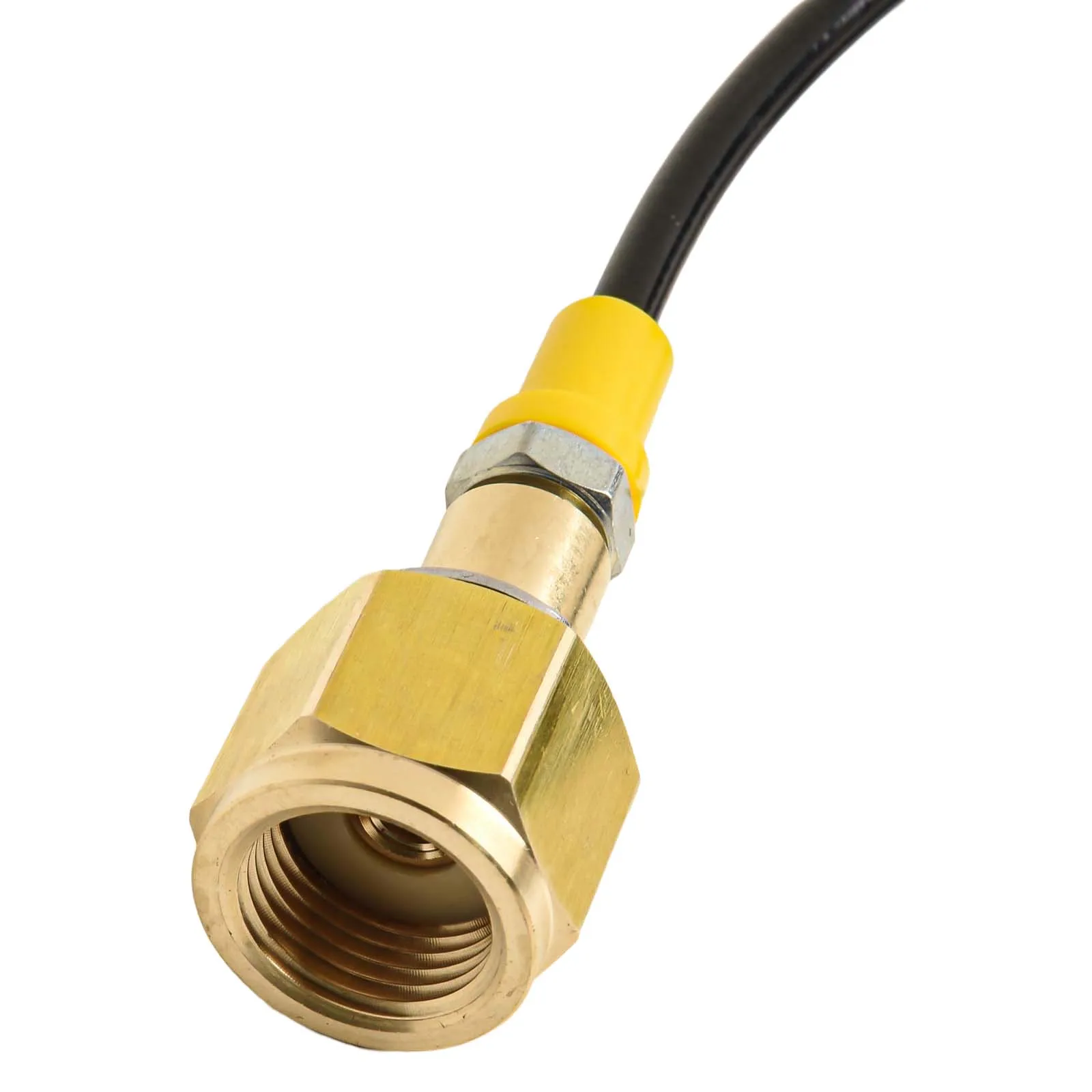 High Pressure Tank Refill Adapter with 36 Inch Hose for CGA320 to CGA320 Transfer Connector in Refill Stations
