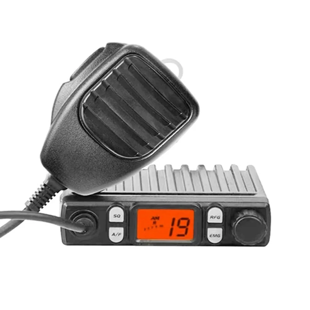ANYSECU CB Radio CB-925 25.615-30.105MHz 8W 10 metrowe Radio AM/FM Mini Transceiver z pasmem obywatelskim