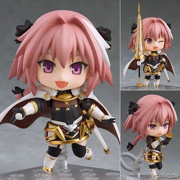 Genuine Original Authentic Fate/apocrypha Astolfo Anime Action Figure Toys For Boys Girls For Birthday Gifts