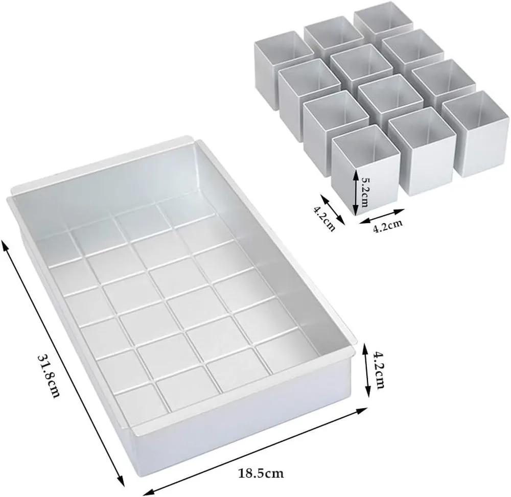 Number Stencils Set For Baking Number Cake Pans Made Of Aluminum Alloy Lightweight Yet