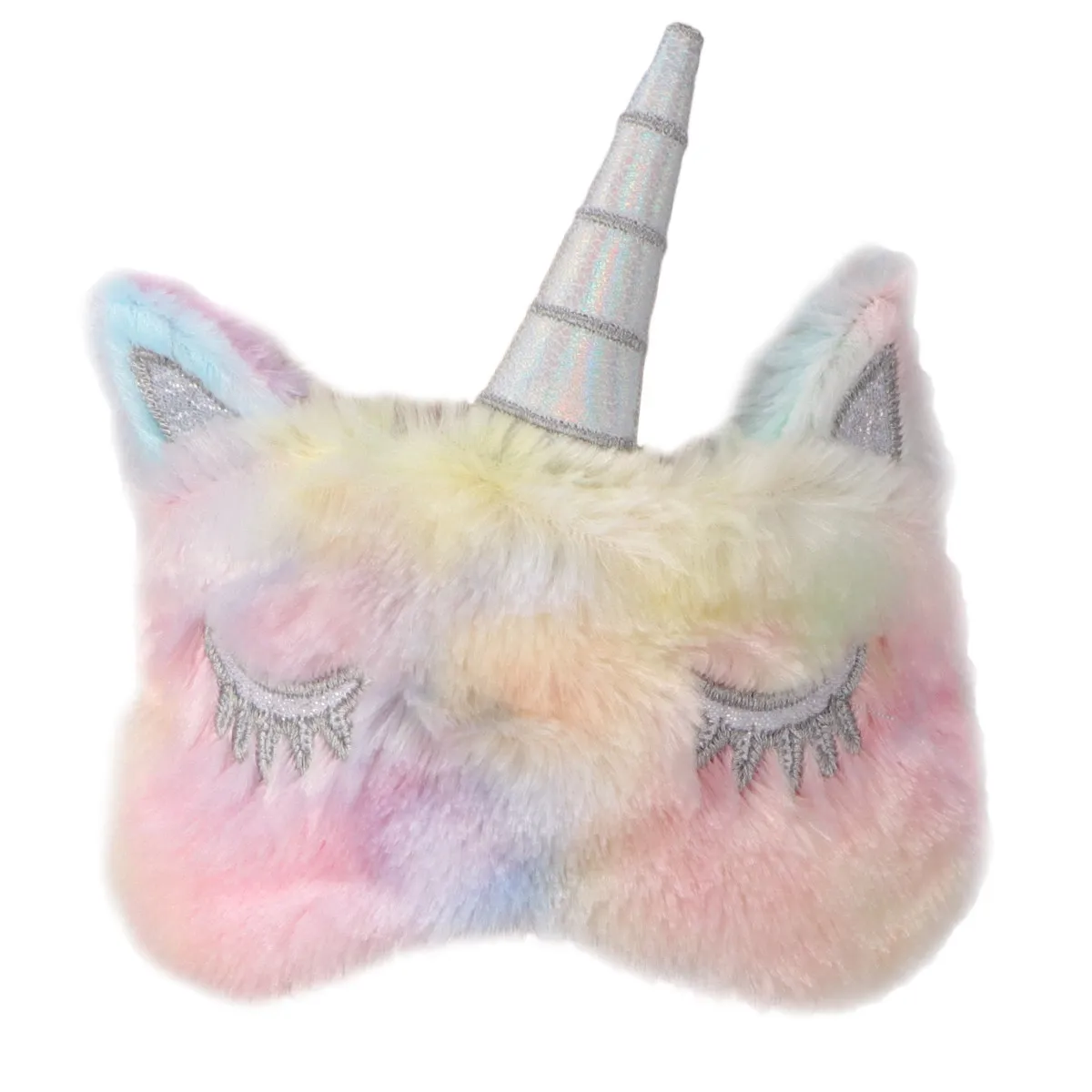 Sleeping Eye Cover Blackout Mask Comfortable Blindfold Unicorn Design Eyemask Lightproof PlushEyeshade Cartoon Shades for Nice