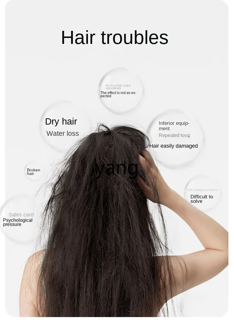 CX Cold Mist Steam Steam Splint Rizos de cabello liso Rizador de cabello aniónico de doble propósito