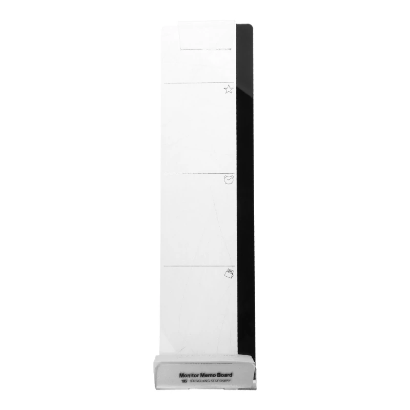 Multifunktions-Computermonitor-Memoboard-Seitenwand, Memo-Monitor-Seitenwand mit Telefonhalter für den Home-Office-Desktop