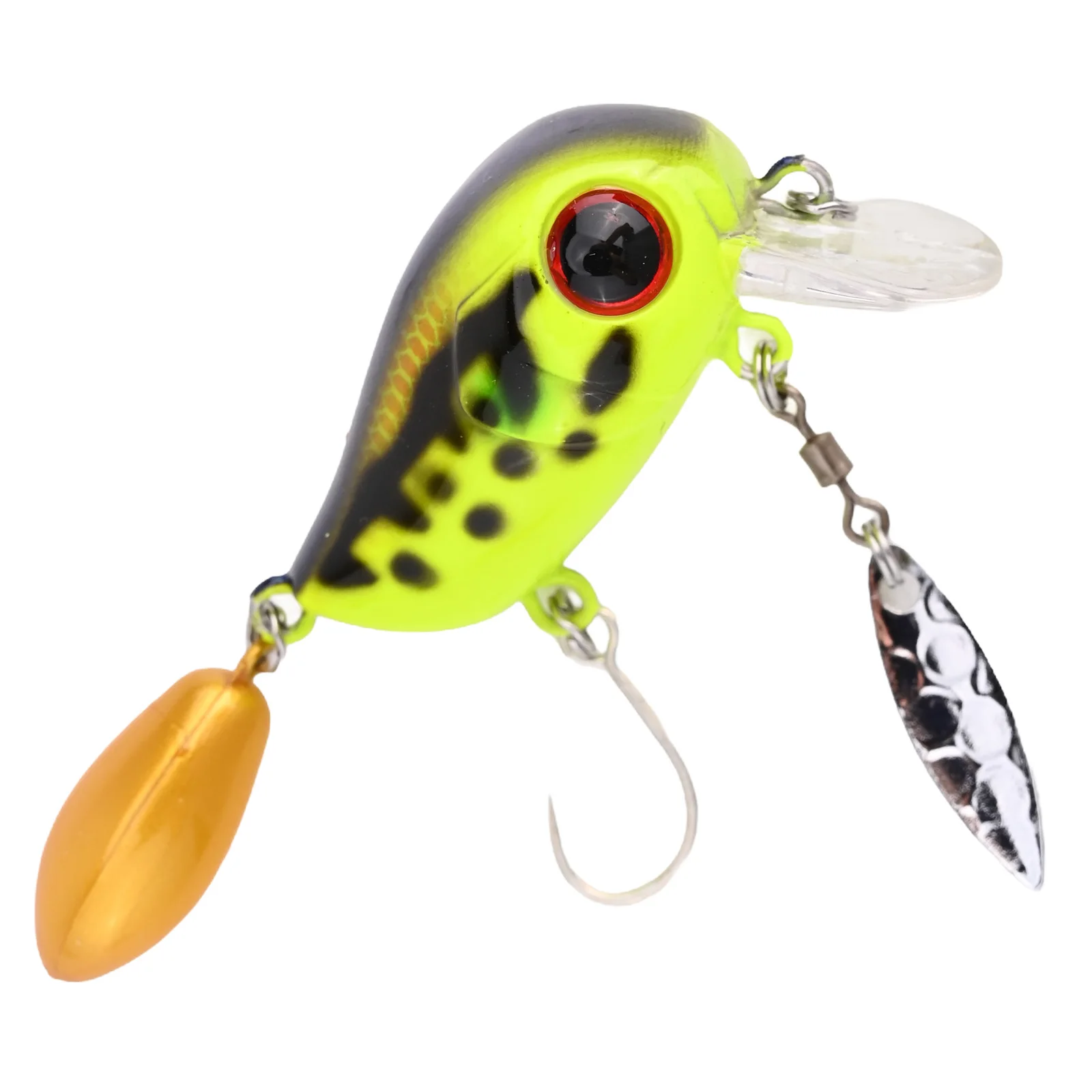 

2g/30mm Floating Minnow Top Water Hard Bait Knotty Crankbait Fishing Lure Accessories For Saltwater Freshwater Fishing