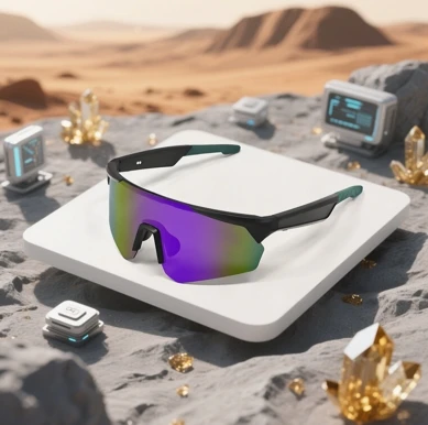 QY-Pro2Smart Bluetooth Glasses Intelligent Translation Voice Notes Remote Control Photography Music Eyewear Waterproof Eyeglass