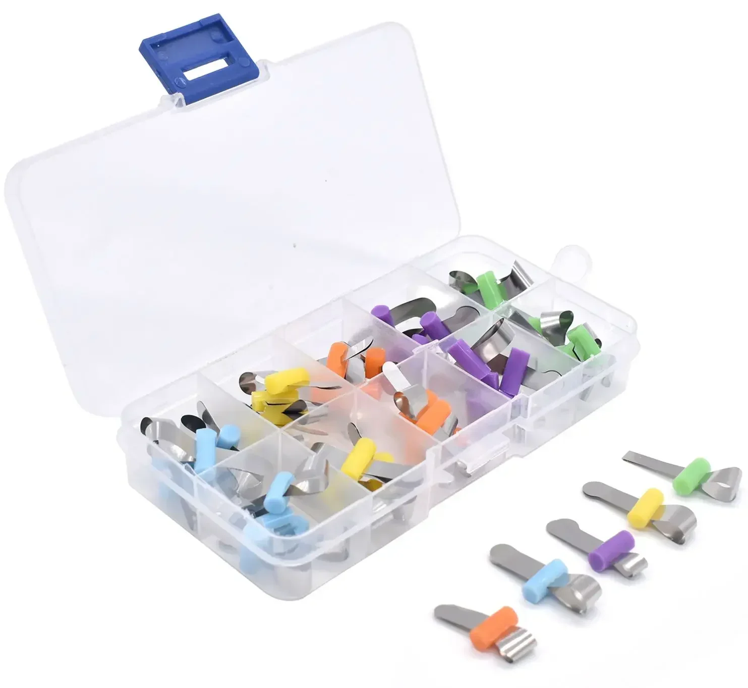 Dental Metal Matrices Band Retainerless Automatrix with Locker Forming Sheet Orthodontic Sectional Contoured Dentist Tools