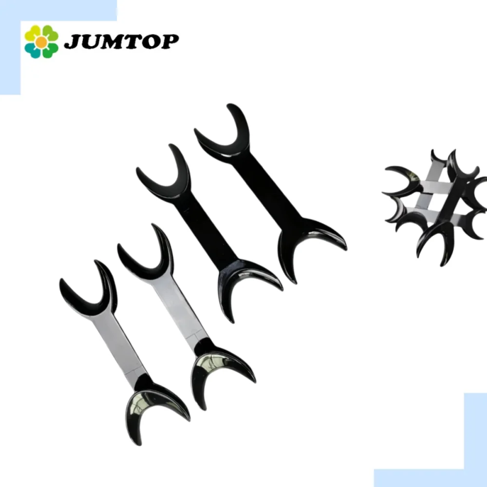 

Стоматологический Т-образный ретрактор, открывалка для рта, двойная головка, 4 шт., ортодонтический открывалка для рта, стоматологическое лабораторное оборудование, стоматологические инструменты