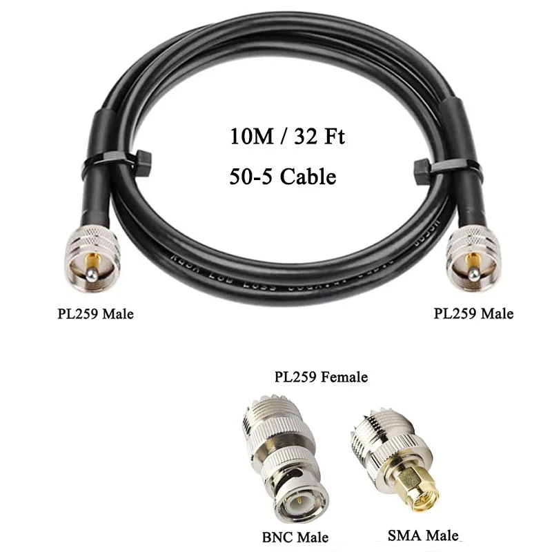 Imagem -06 - Signalplus-super Discone Base Antena Wideband Connector 25mhz1300mhz Vhf Uhf 50 Mhz 144 Mhz 430 Mhz 904 1200 Mhz Pl259 So239-k