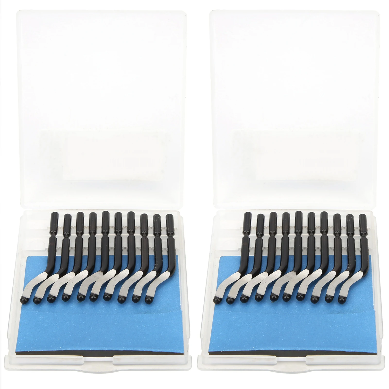

20Pcs Trimming Knife Blade Replacement Cutter Head M2 HSS for Scraping PVC Plastic Iron BS1010