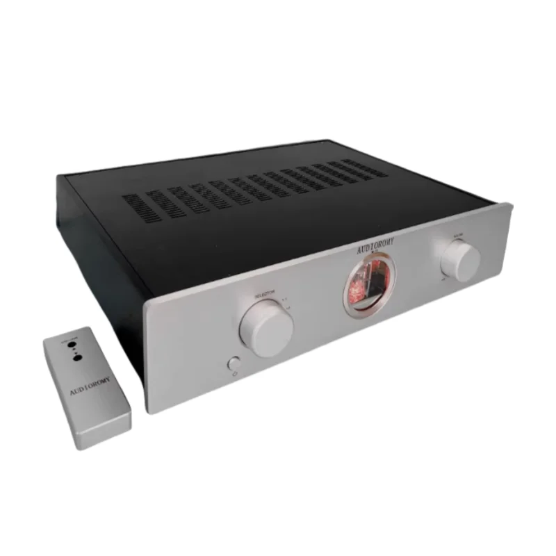 

AUDIOROMY M-10 remote control fever electronic tube preamplifier, gallbladder preamplifier, hi fi preamplifier
