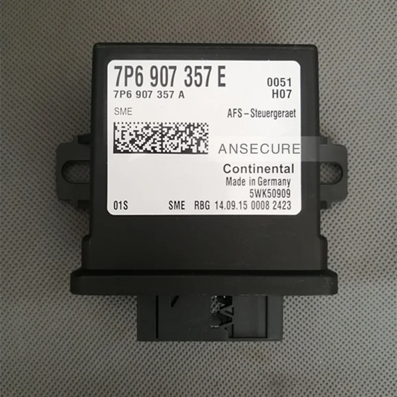 Headlight Range Control Unit Cornering Unit Module For VW Touran Tiguan Polo T-Cross TRM TRC Kodiaq  fabia Audi Q2 7P6907357E