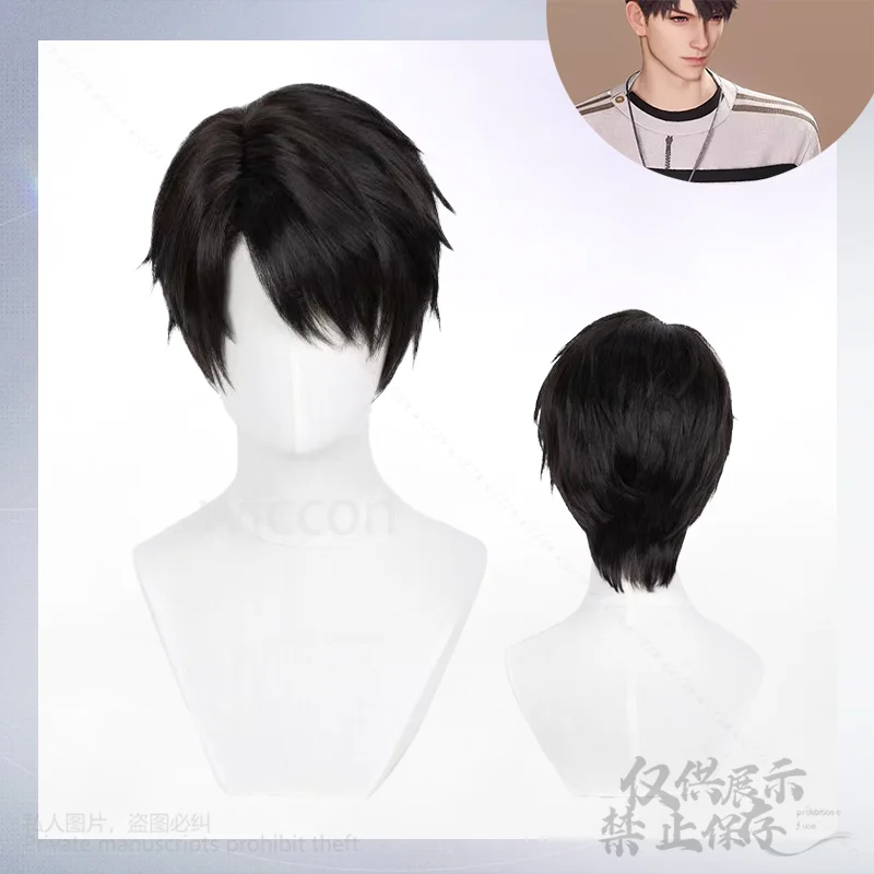 لعبة الحب والبطل في الفضاء العميق شيا يتشو كاليب زي تنكري مخصص بقلنسوة بيضاء بدلة صديقها الباروكات قلادة