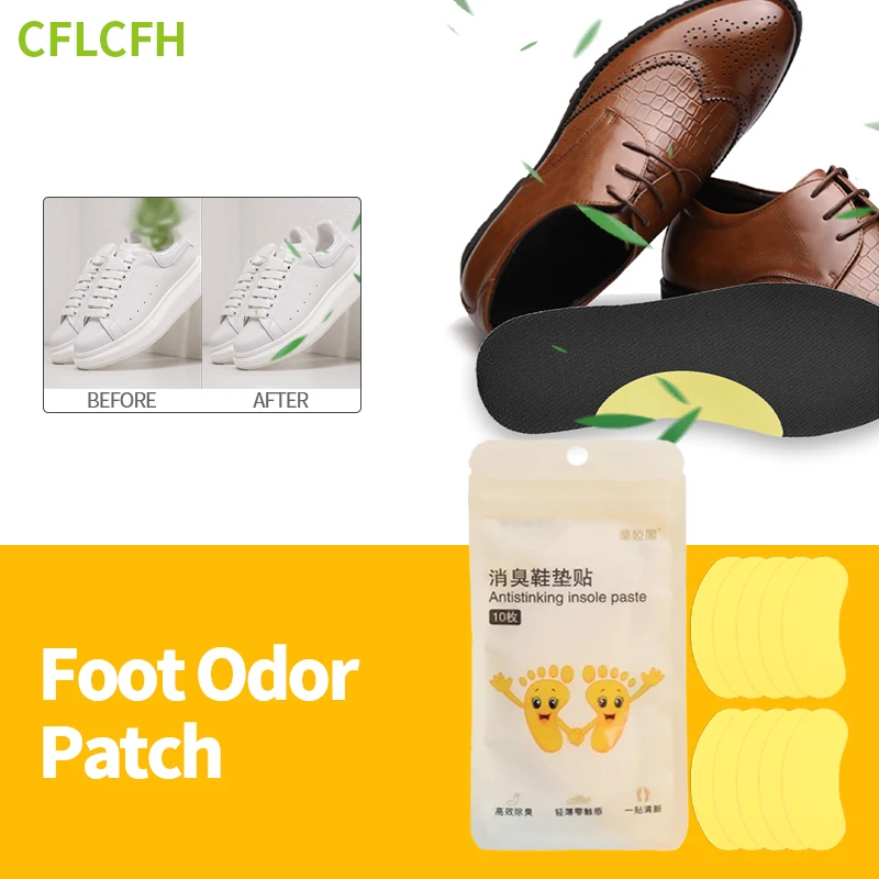 

Shoes Deodorant Paste Shoe Odor Deodorizer Patch Footwear Stink Antibacterial Removal Insole Freshness Sticker Foot Care