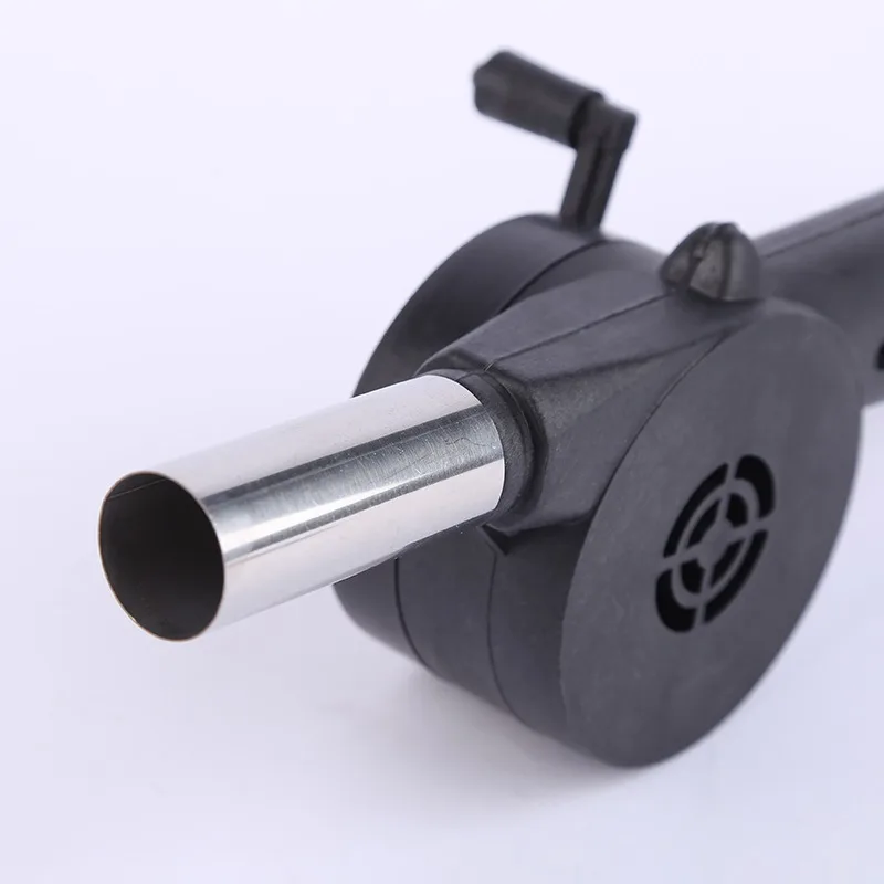 1/2PC Portable Hand Crank Fire Blower Camping Stove Bellows BBQ Air Pump Fire Starter for Charcoal Outdoor