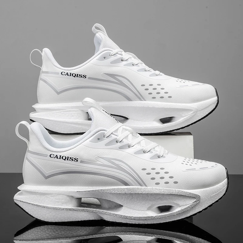 

Men's Casual Sports Running Shoes - Comfortable and Versatile Shoes, Unisex Style, Stylish Design Suitable for Year-Round Wear; Lace-Up Design, Secure Fit, Durable Sole, Cushioned Insole and Lining, Classic Colors, Suitable for Daily Use, Outdoor Activiti