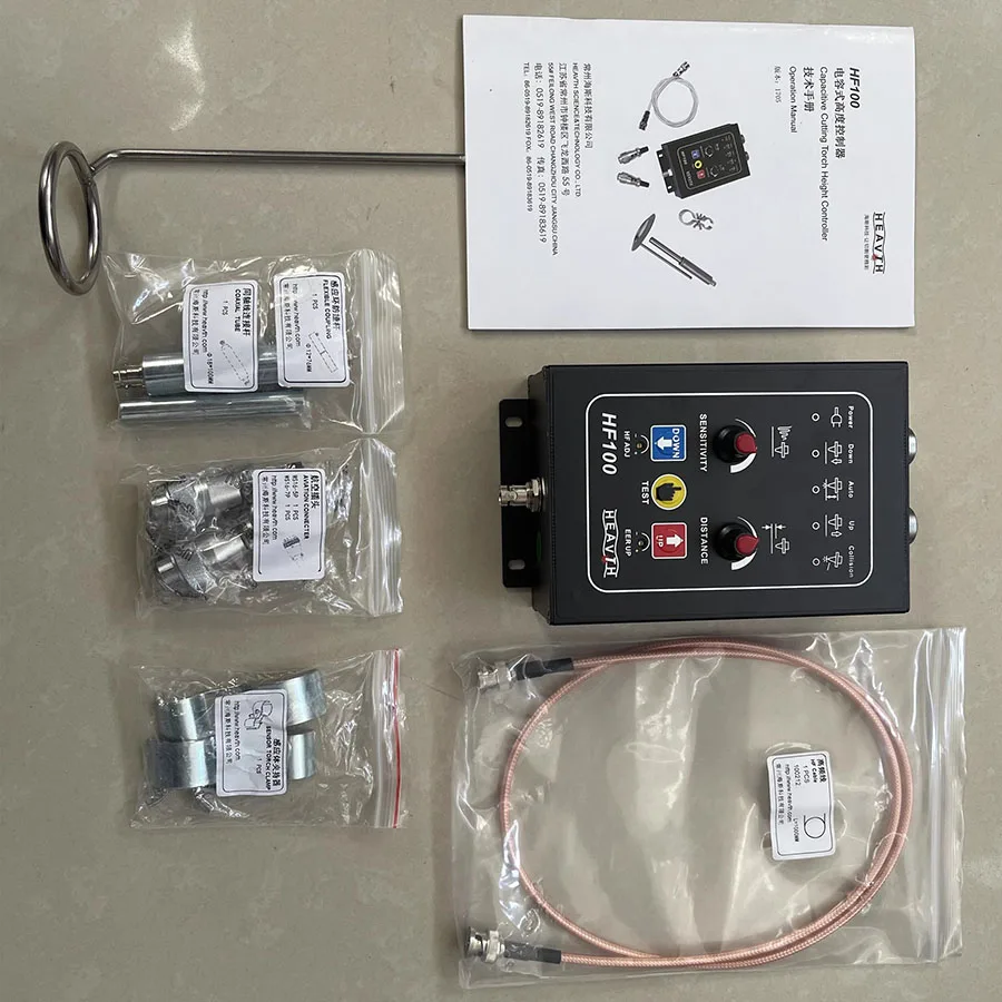 منظم ارتفاع المكثف، منظم ارتفاع آلة قطع اللهب HF100، منظم الارتفاع المخصص لقطع اللهب باستخدام الحاسب الآلي