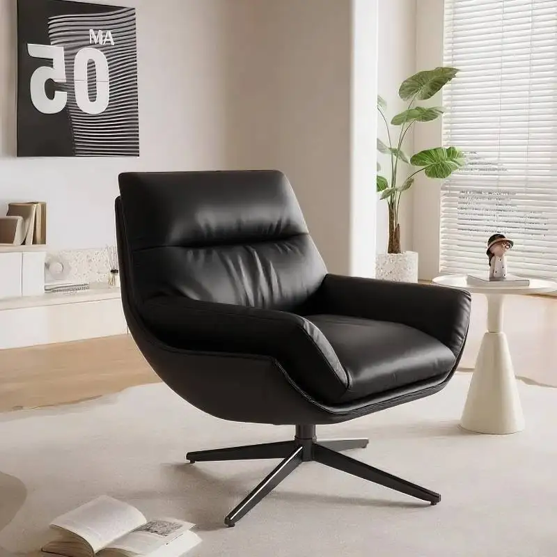 

Europe Cozy Lazy Sofa Rocking Chair Living Room Modern Recliner Puffs Sofa Reading Lounge Designer Divano Furniture Couch