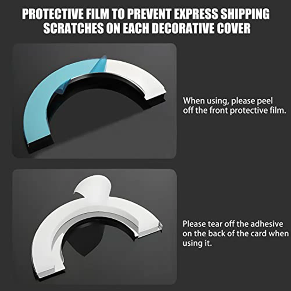 Gas Pipe Air Conditioning Water Pipe Hole Wall Cover Water Heater Pipe Decoration Cover Hole Blocking Cover Silver Color