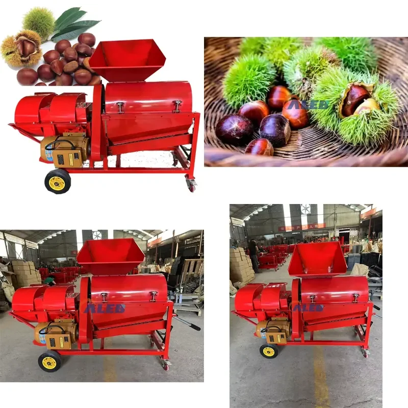 SFW Certificate High Efficiency Chestnut Processing Machine Chestnut Burr Removing Machine Chestnut Deburring Machine