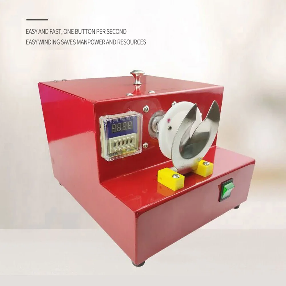 

Garment Button Tic Winding Machine SR-8 Winding Foot Equipment Hot Melt Button Machine Winding Coil Adjustable for clothes