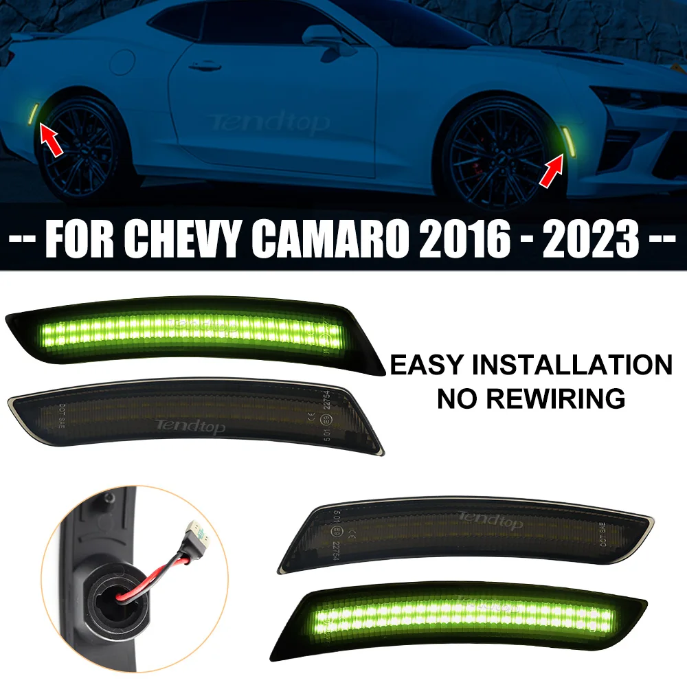 

Лампа указателя поворота для зеркала Chevy Camaro 2016-2023