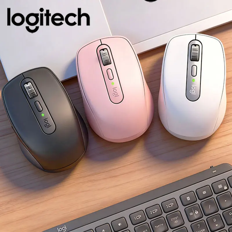 

Вертикальная мышь Logitech MX Anywhere 3S: эргономичная, бесшумная, для офиса и дома, подходит для всех размеров рук