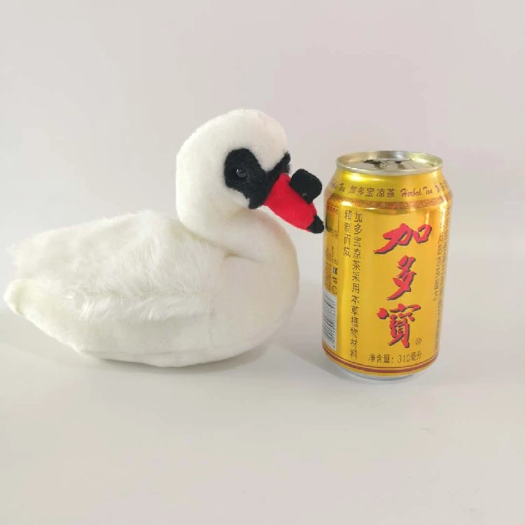 small  gift toy  gift White wart nosed Swan