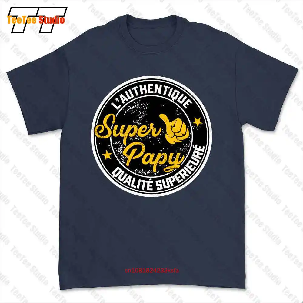 L'Authentique Super Papy T-shirt Tee H5T4