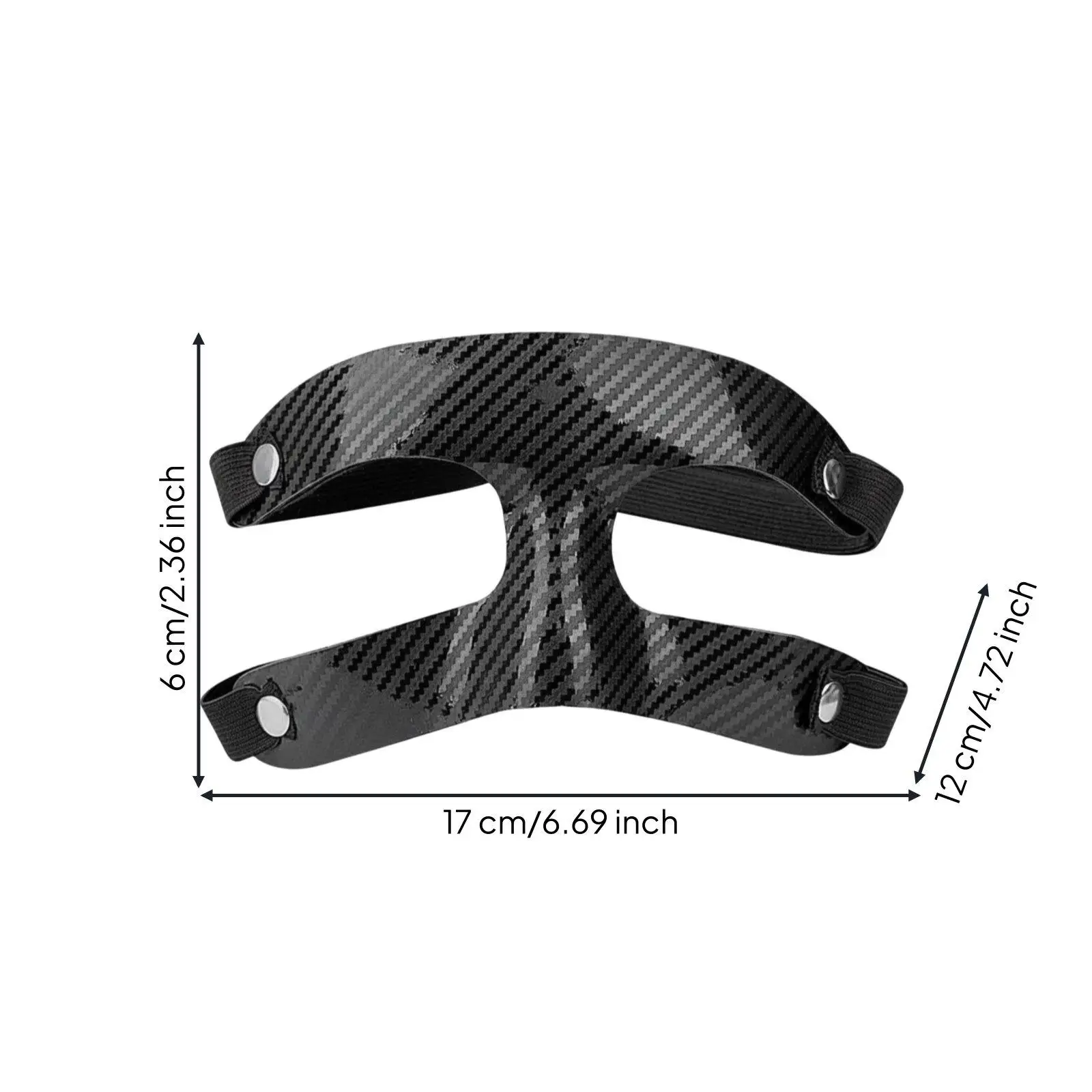 2xBasketball Face Guard Breathable Basketball Nose Shock Resistance Resistant Anti-Collision Face Guard for Athletes Adj Buckle
