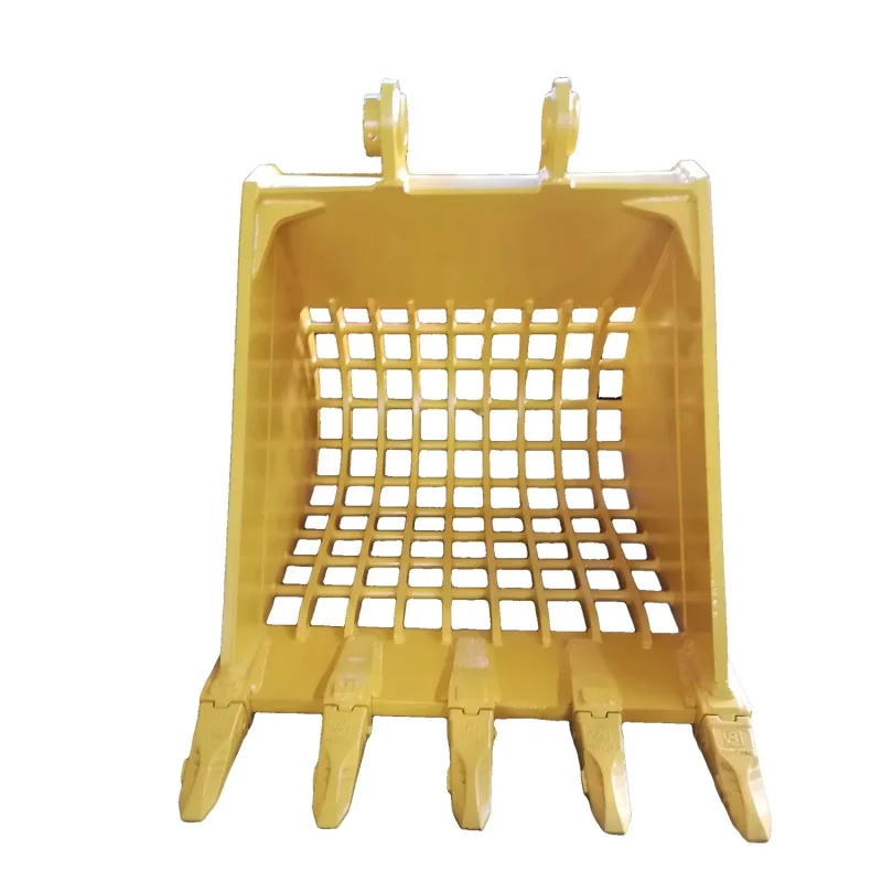

Haoen PC200 1M Bucket Q355B/NM500 Material 1050Mm Jaw Opening Quarry Pre-Screening Separating Fines Rock Compost