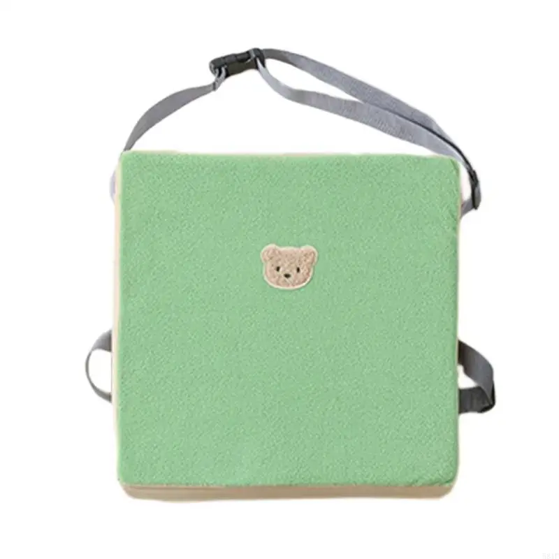 

581F Portable Kids Chair Cushion Baby Chair Height Increasing Pad Solid Color Simple Designing for Dining & Eating