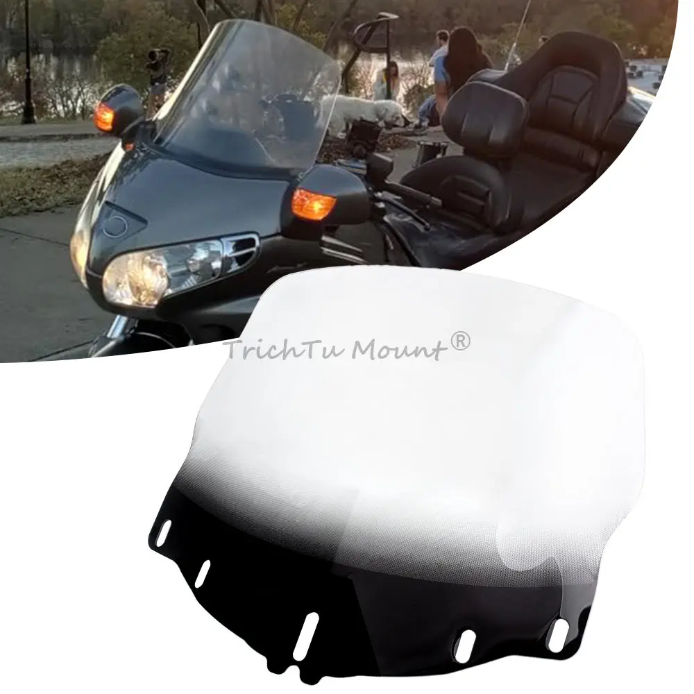 

Motorcycle Clear Windshield Fairing Windscreen Wind Deflector Fit for Honda Gold Wing Audio / Comfort GL1800HP 2006-2017