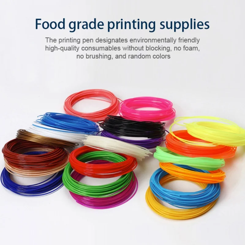 Low Temp 3D Printing Pen with PCL Filament-Safe DIY Drawing Toy for Kids, Anti-Scald Creative Gift for Boys Girls Birthday Gift