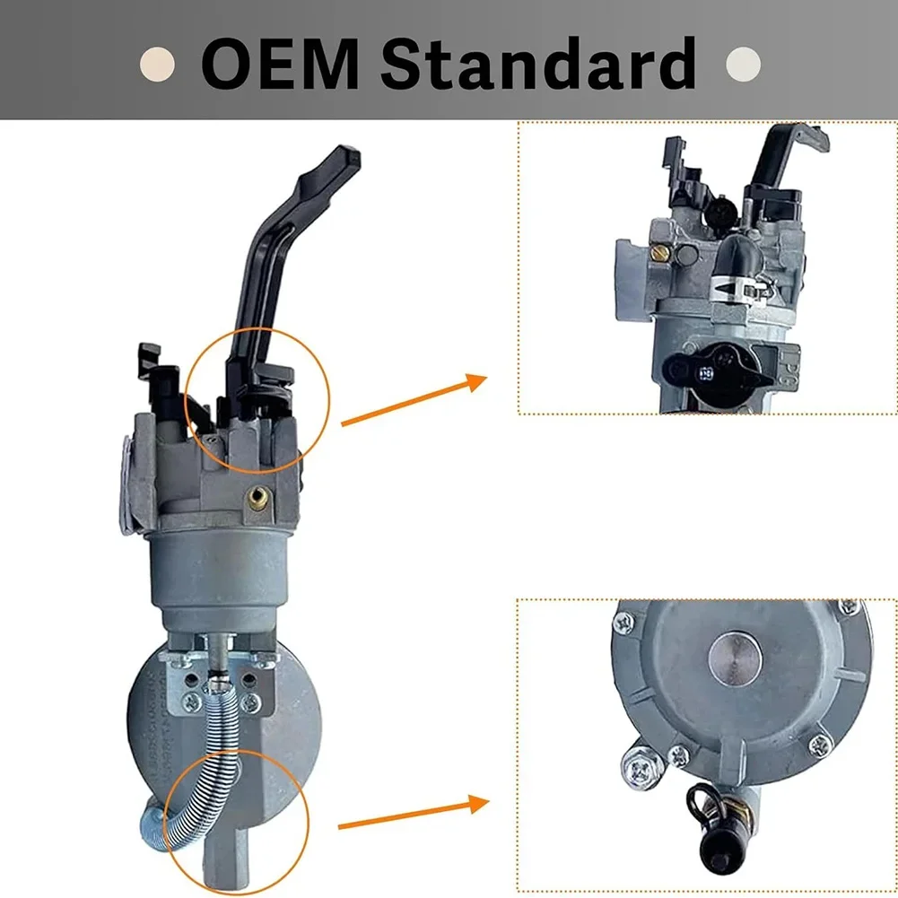 Generator Carburetor for LPG and Propane Dual Fuel Conversion Kit Compatible with For GX160 For GX200 for Efficient Performance