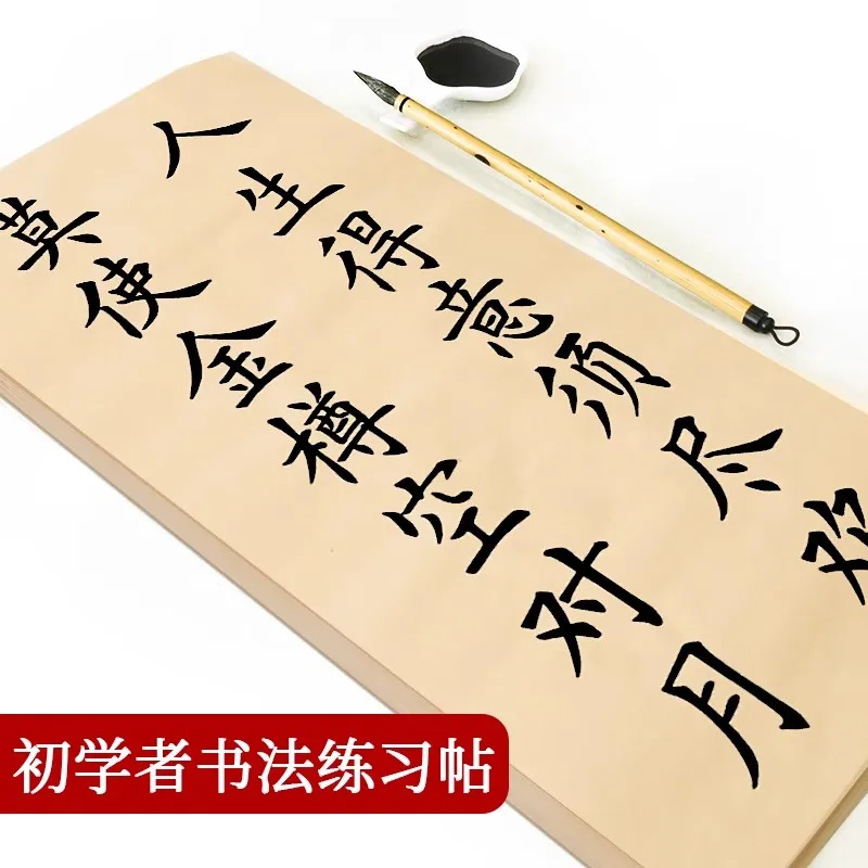 Chinese Calligraphy Practice Copybook: Medium Regular Script in Ouyang Style, Tracing Tang & Song Poems