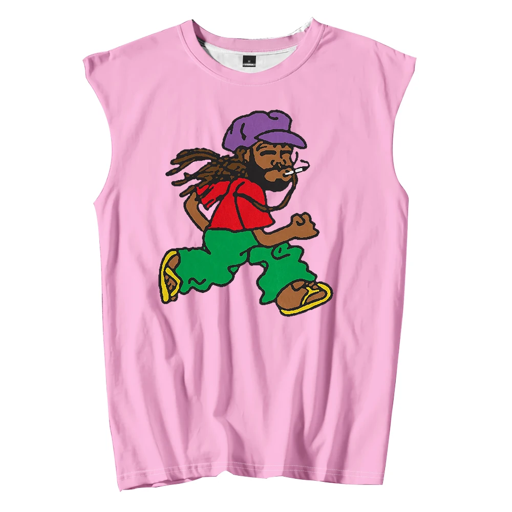 Aminé 13 شهرًا من Sunshine Merch تانك القمم مغني الراب Amine Tour de Dance 2025 سترة دون أكمام للنساء والرجال ملابس الشارع الخارجية