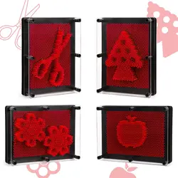 1pc 3D Pin Art Toy Unique 3D Pin Art Board for Kids & Adults Art Toys Sculpture for Children Kids