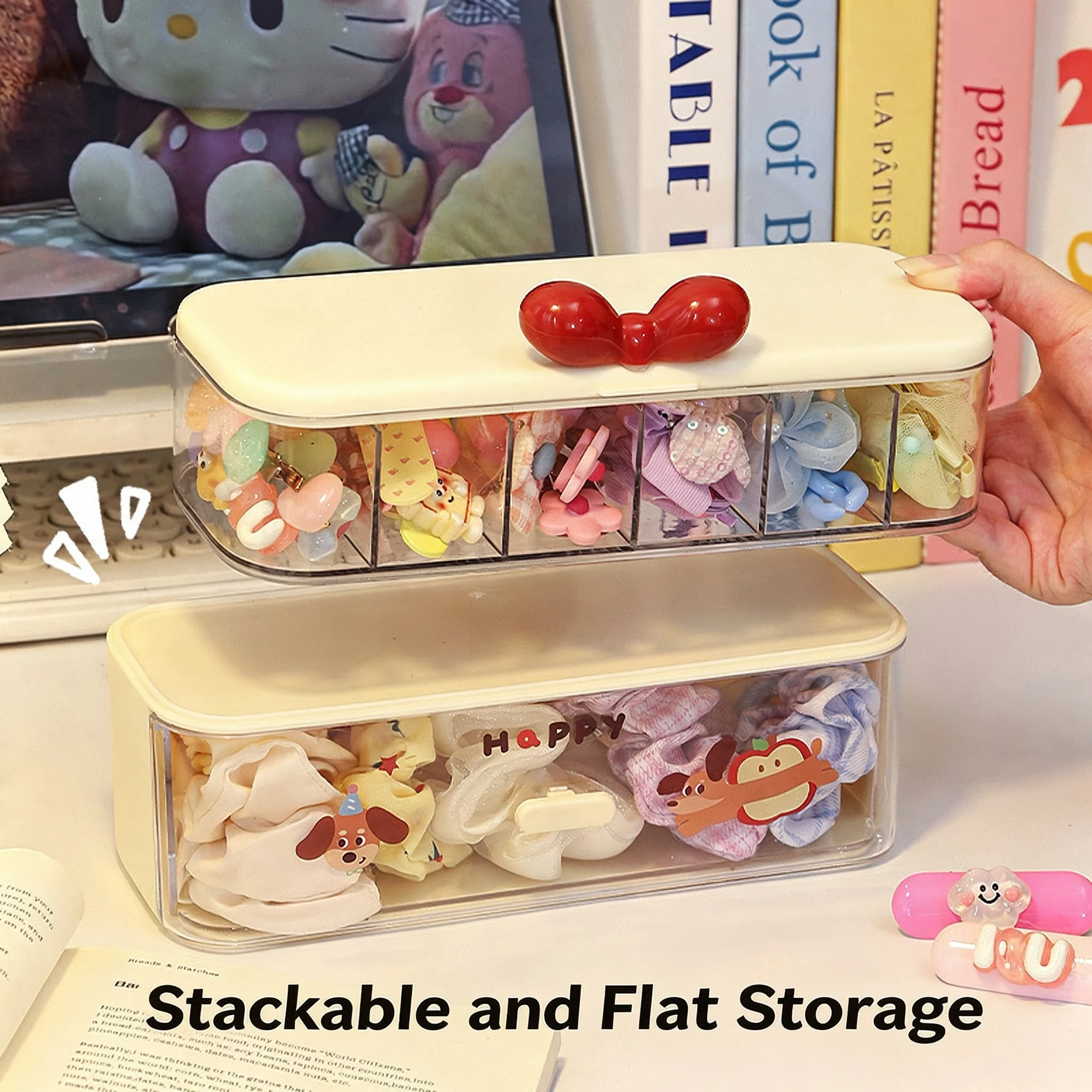 헤어 액세서리 정리함, 2단 데스크탑 수납 서랍, 먼지 - Women Accessories Drawer 리뷰 및 가격