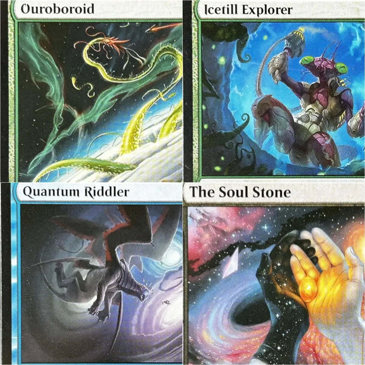 

Holo [The Soul Stone/Ouroboroid] EOE/SLD Magical Proxy Cards Game Quality Proxy Gathering Board Playing Game Trading Cards