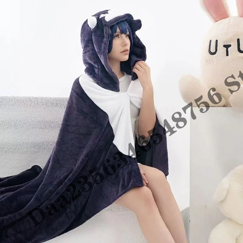 لعبة Genshin Impact Kaveh تأثيري بطانية عباءة الرأس مضحك بيجامة من الصوف زي هوديي الذكور والإناث تكييف الهواء