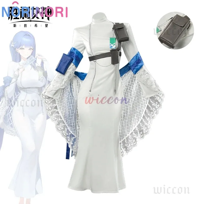 CyGame NIKKE：The Goddess of Victory Arcana Cosplay Costume Game Cosplay Girl Sexy Dress Wig Set Halloween Party Outfit for Women