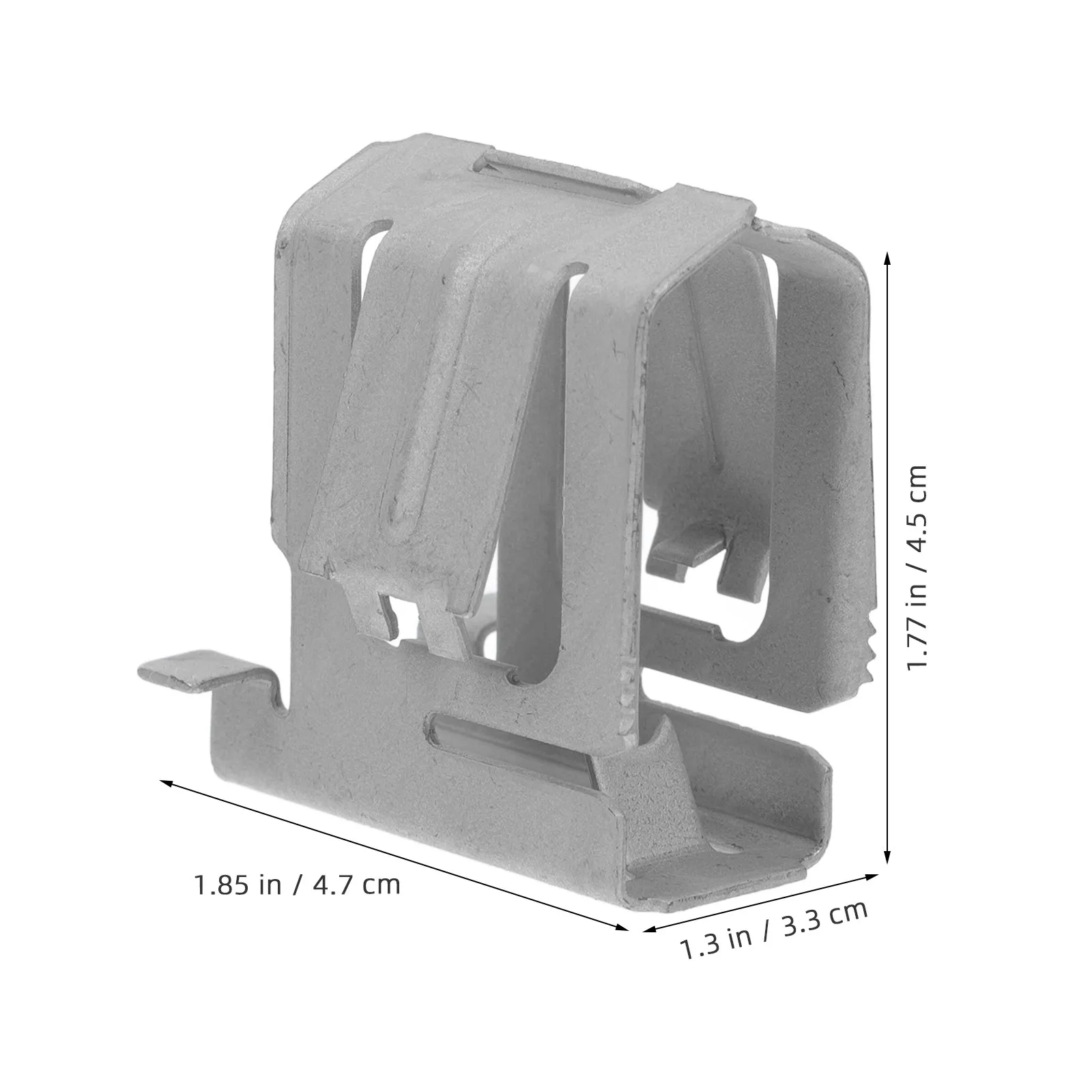 3Pcs Metal Solar Panel Clip Quick Installation Stainless Steel Holder Clamp Solar Panel Rack Fixed Bracket Household Supply