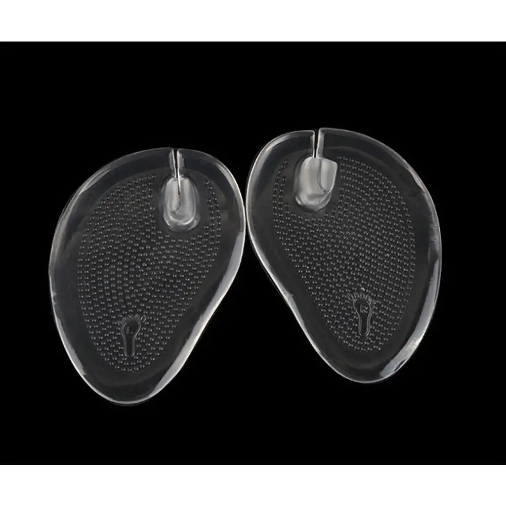 1 Pair Silicone Toe Post Protectors Soft Self Adhesive Toe Post Separator Transparent Anti-pain Toe Post Gel Cushion Sandal