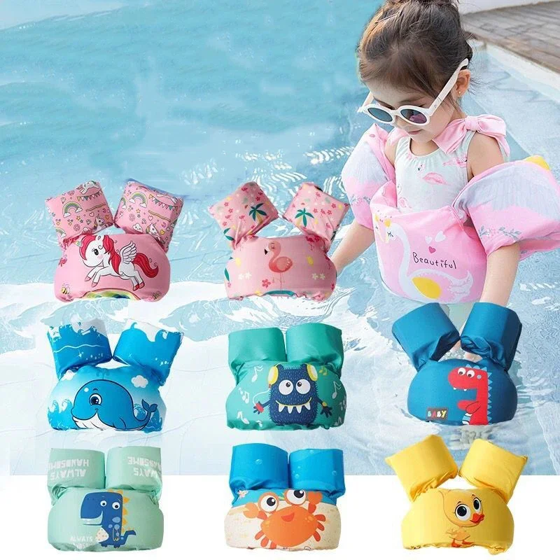 

Baby Swim Rings Puddle Jumper Baby Life Vest Child Life Jacket 2-6 Years Old Boy Girl Children Vest Form Polyester water sports