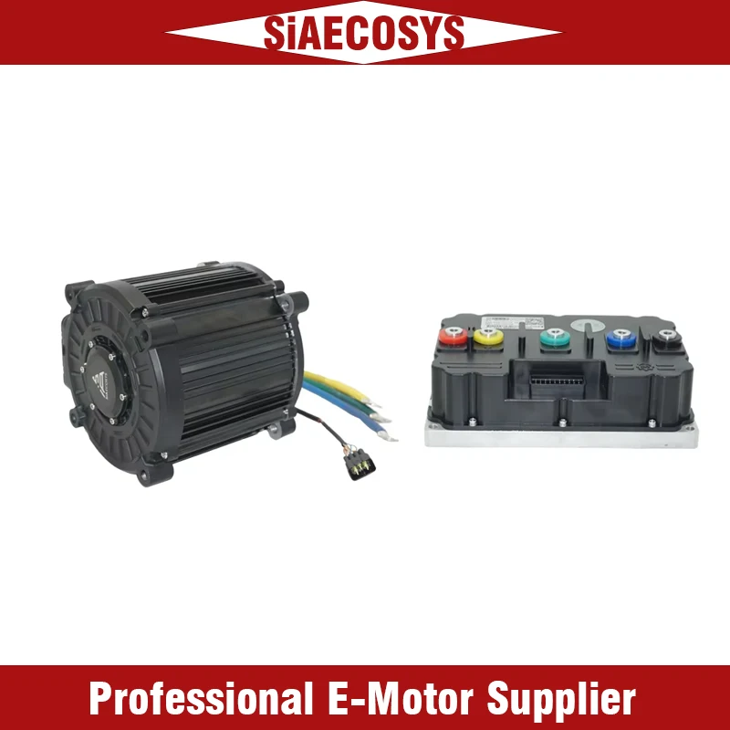 QSMOTOR QS180 Mid Drive Motor 8000W 72V 90H High Torque 110KPH High Speed ND721200B Controllers For Electric Motorcycle/ATV